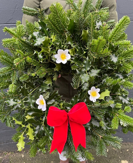Memorial Wreath Red
